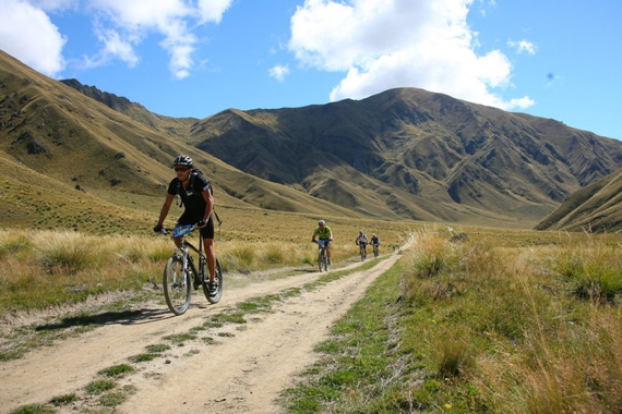 Biking in New Zealand