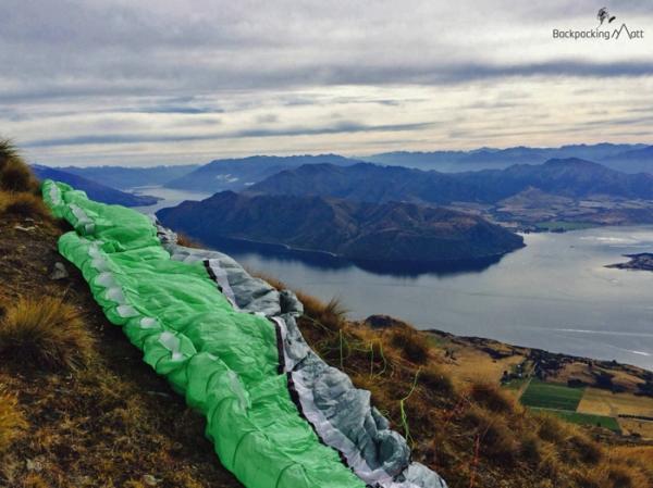 Paragliding in New Zealand